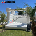 Commercial Inflatable Bouncer PVC Outdoor Adult Bouncy Jumping Castle Mini White Kids Bounce House