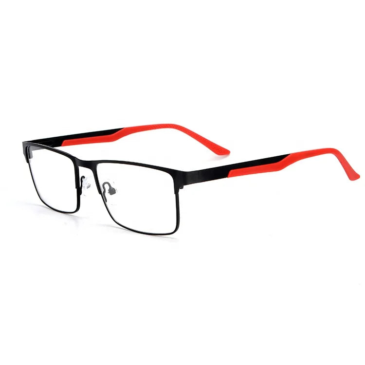 Classic Metal Alloy Optical Eyeglasses Frames Spring Sport Unisex Prescription Eyewear Custom Factory Direct