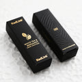 Luxury Gold Foil Stamped Card Box High-End Packaging with Recycled Paper Material for Perfume Cosmetic Essential Oil Gift Box
