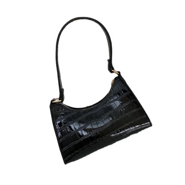 Women Fashion Exquisite Shopping Bag Retro Casual Women Totes Shoulder Bags Female Leather Solid Color Chain Handbag