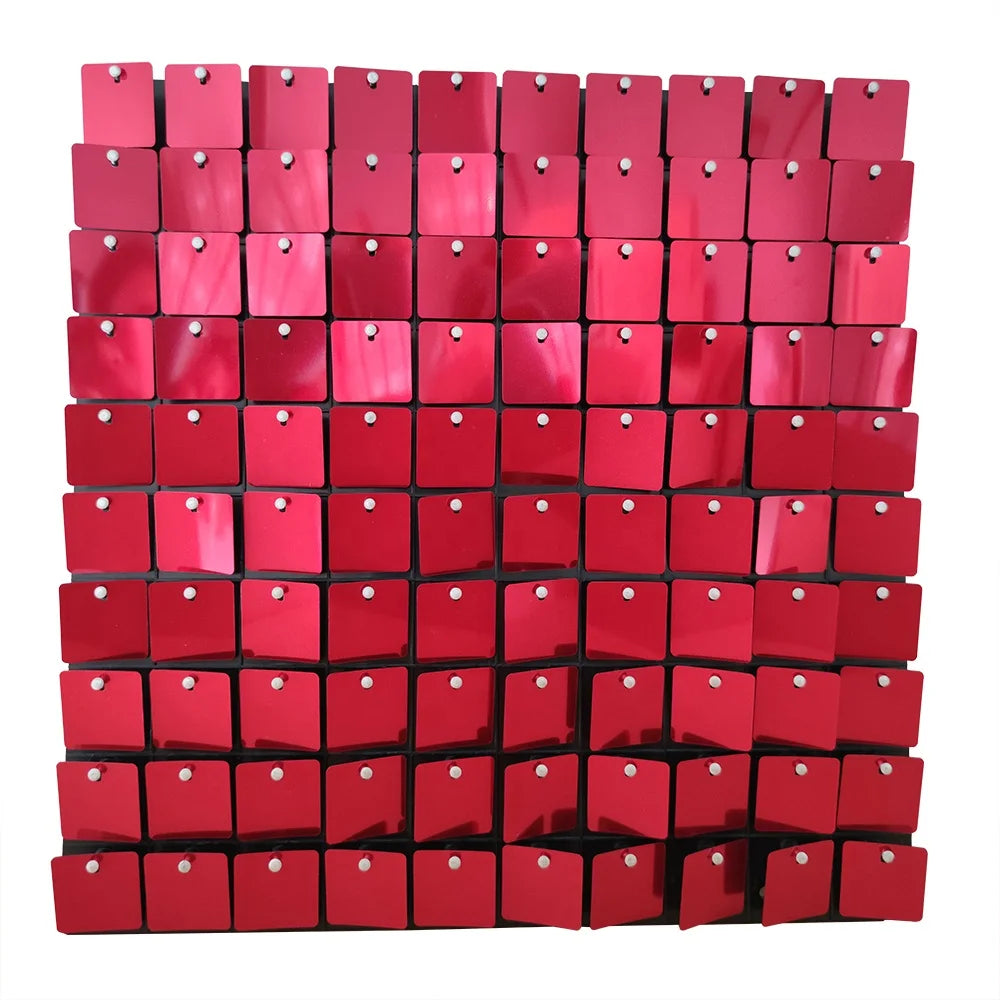 2026 Hot Sale Sequin Shimmer Wall Backdrop Panels for Event