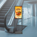 A-Frame 21.5 Inch Indoor Android Advertising Player Lcd Digital Portable Floor Standing Display Standee 32 Inch