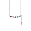 Hot Selling Women Girls Italy S925 Italy Sterling Silver 24 Inch Chain Necklace Price for Women Exquisite Simple Popular Pendant
