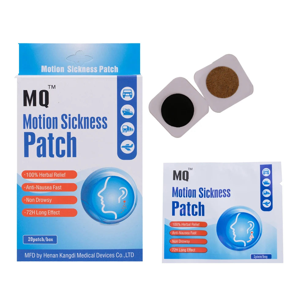 2022 New Trending New Design Supplier Herbal Ear Sticker 10 20 30PCS Anti Motion Sickness Patch for Travel Motion Sickness