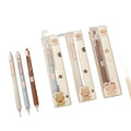 Cute Candy Cartoon Bear Animal School Student 0.5mm Ball Gel Pen Customize Stationery Supplies 2pcs/box Black Ink