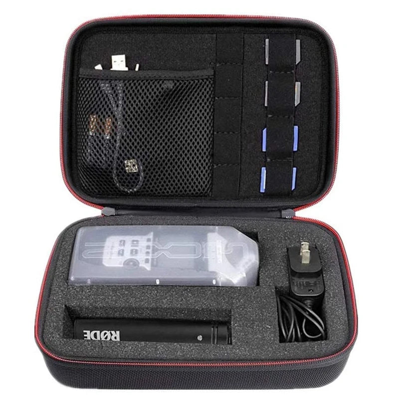 YOUDU EVA Travel Carry Case PU+Velvet Lining Waterproof Shockproof Dustproof for Zoom H1 H2N H5 H4N H6 F8 Q8 Handy Music MegaBDM