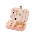 Zhihua Factory Outlet Portable Multilayer Mini Jewelry Storage Simple Multicolor PU Jewelry Storage Box