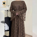 Zaynab Women Muslim Dress Abayas Open Wholesale Women Dubai Islamic Clothing Custom Fabric Material Kaftan Abaya Elegant Abaya