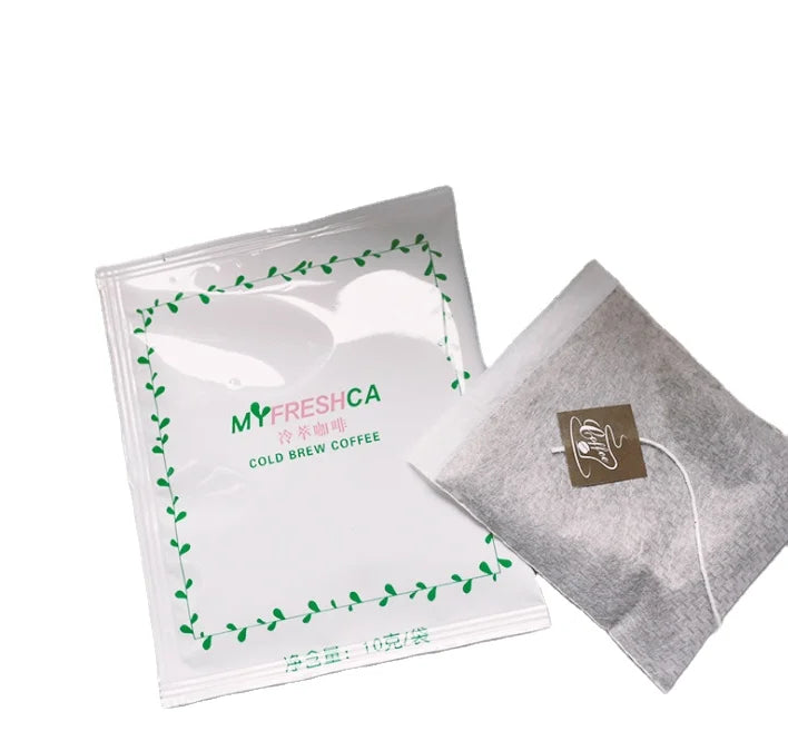 Packaging & Printing Product Wholesale Factory Stock Coffee Filter Bag Triangle Labeled Hanging Ear for Cold Brew