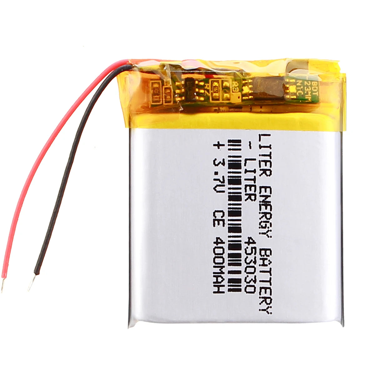 453030 3.7V 400mAh Lithium Polymer Battery With Pcb Battery Factory