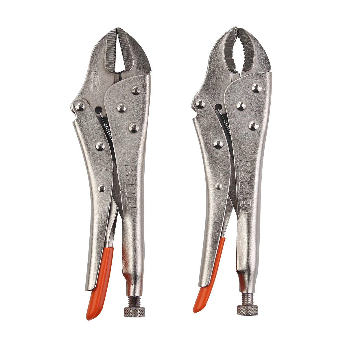 KSEIBI Curved Jaw Locking Plier With Wire Cutter
