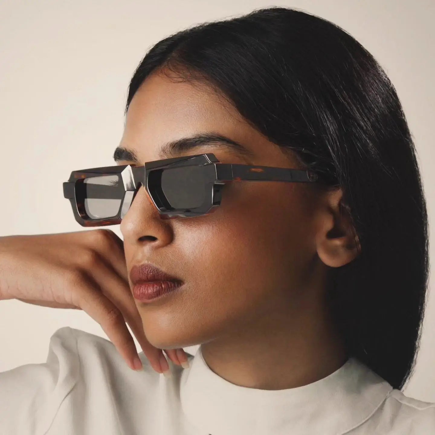 Luxury Designer Handmade Acetate Sunglasses for Women Newest Retro Style Rectangle Sun Glasses Square Black Sunglasses Men 2025