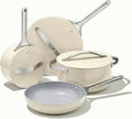 CARAWAYHOME High Quality Ceramic Coating Aluminium Non-stick Cookware Set Dishwasher and Oven Safe With Stainless Steel Handle