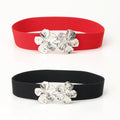 2023 Ladies Elastic Corset Belt Waistband for Casual Dress Decoration Versatile Copper Buckle