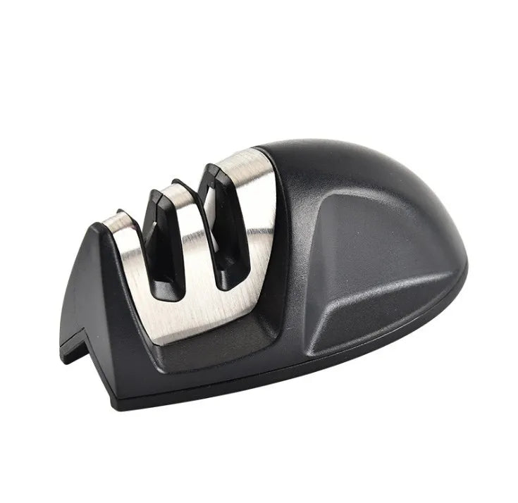 Mini Manual Two-Stage Ceramic Eco-Friendly Multi-Grit Kitchen Knife Sharpener for Home Use