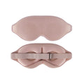 Factory Custom Silk Eye Mask Soft 3D Sleep Eyemask Lightweight Comfortable Elastic Super Soft Knit Anti-Wrinkle Home