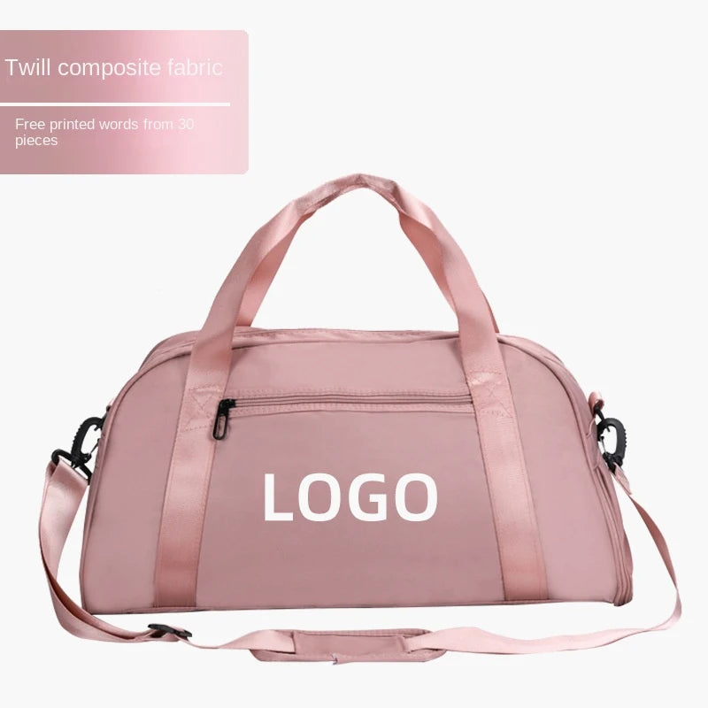 Colorful Wholesale Women Duffle Gym Bag Nylon Business Luggage Travel Sports Fitness Shoulder Yoga Duffel Bags for Boys Girls