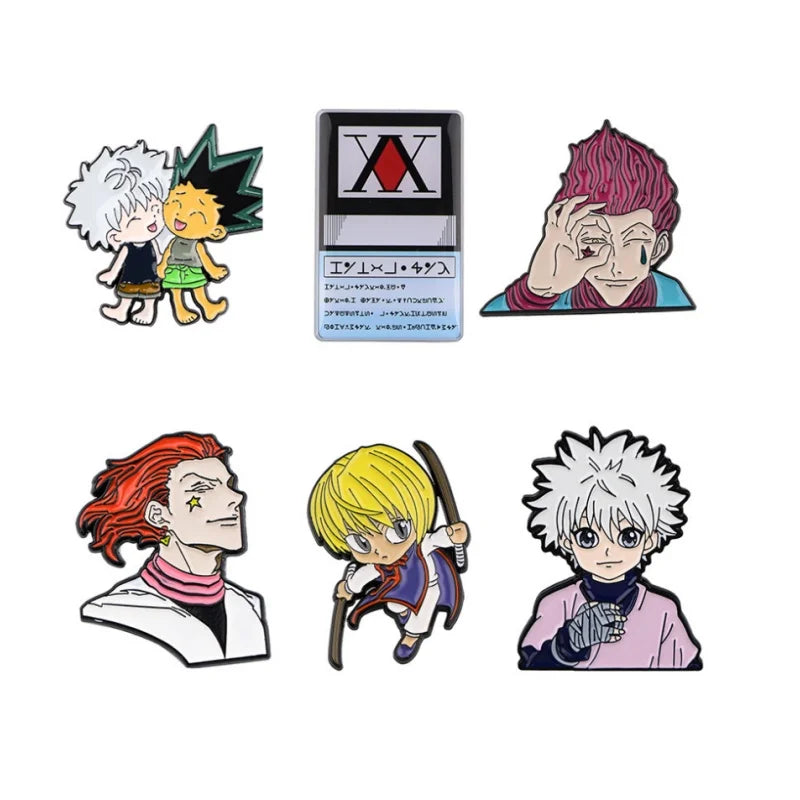 Cool anime Hunter HXH License enamel pin