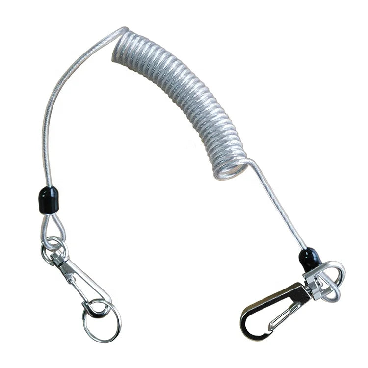 Spring Coil Tools Safety Lanyard for Steeplejack Working at Heights
