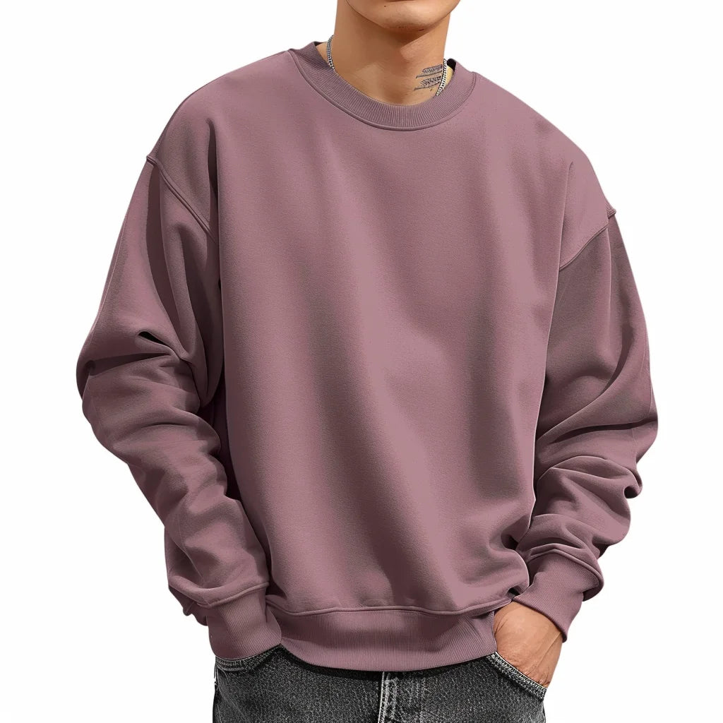 Designer Blank Cotton Fleece Fabric 400g Waterproof Windproof Eco-Friendly Color Blocked Knitted Puff Printed Men Sweatshirts