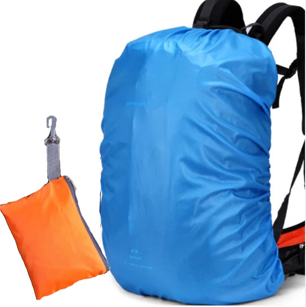 35L Stock Outdoor Custom Lightweight 210t Waterproof Backpack Bag Rain Cover for Hiking Camping Traveling Cycling