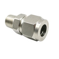 China Supplier Compression Fitting Racor De Tubo De Acero Inoxidable  Stainless Steel Tube Connector Pipe Male Adapter