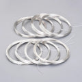 Thickness 0.3-1.0mm 925 Sterling Silver Wire Metal Thread Silver String Silver Line for Jewelry Necklace Bracelet Earring Making