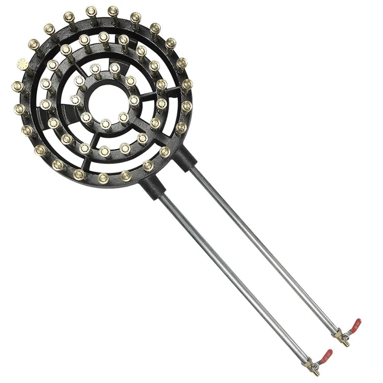 Good Quality Lyroe Casting Iron Lpg & Ng Gas Jet Burner for Food Equipment With 50 Nozzles