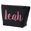 Custom Canvas Make up Pouch Cosmetic Bag Eco Friendly Reusable Canvas Make up Cosmetic Zipper Pouch Bag With Logo