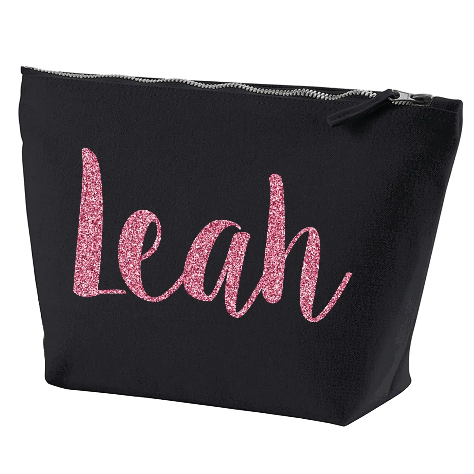 Custom Canvas Make up Pouch Cosmetic Bag Eco Friendly Reusable Canvas Make up Cosmetic Zipper Pouch Bag With Logo