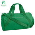Promotion Cheap Price Custom Logo Round Shoulder Strap Gym Bag Polyester Sports Duffle Bag