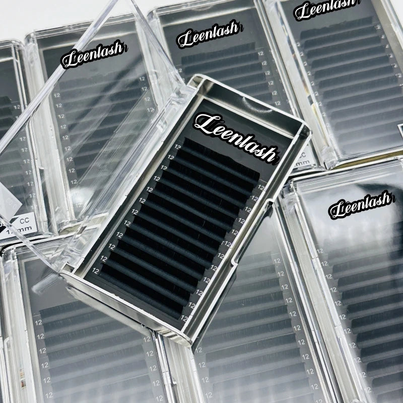 Matte Volume 0.03 .05 07 Cashmere Lash Extensions Easy Fan Lash Tray C Cc D Dd L M Curl Volume Eyelash Extention