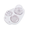 Cross-Border Exclusive Stainless Steel Three-in-One Manual Vegetable Cutter Egg Slicer Divider PP Plastic Fruit Vegetable Tool