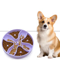 FREE SAMPLE All-in-one Non-slip Food Slow Pet Feeder Dog Bowl Pet Lick Mat Food Grade Silicone Dog Food Bowl