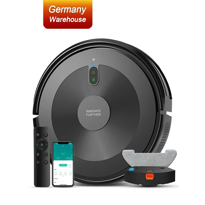 Bagotte Wet Dry Floor Cleaning Robot Mop Automatic Cleaner Vacuum Spray Appliance Household Battery-Powered Sweep Robot Vacuums