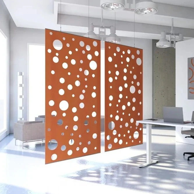Sound Proofing Polyester Acoustic Panels Room Privacy Partition Noise Reduce Hanging Polyester Partition Screen Room Divider MegaBDM