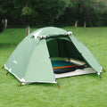 2025 CHANODUG Wholesale Suppliers Portable Folding Ultralight Double Layer 2 People Outdoor Waterproof Canvas Camping Tent