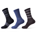 Wholesale Merino Wool Hiking Socks Digital Printing Autumn Thermal Warm Crew Boot Socks for Men