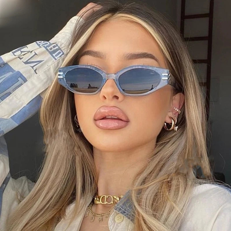 Kenbo Eyewear Vintage Small Retro Women and Man Sunglasses 2022 Leopard Ladies Brand Designer Cat Eyeglasses Sun Glasses