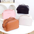 Double Zipper High Quality Makeup Bag Durable Fashion Ladies Cosmetic Organizer Bathroom Waterproof Toiletry Pouch