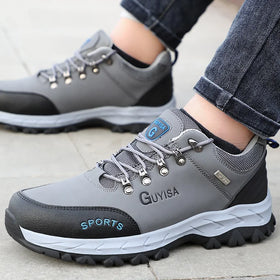 GUYISA Trendy Hot Selling Safety Shoes Fashion Outdoor Work Anti-smashing Steel Toe Rubber Sole Safety Shoes