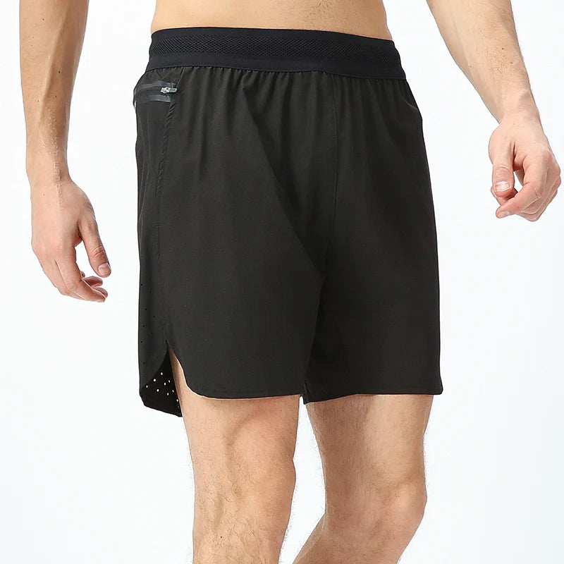 Men Running Athletic Shorts Quick Dry Tennis Workout Gym Sports Exercise Active Shorts With Pockets