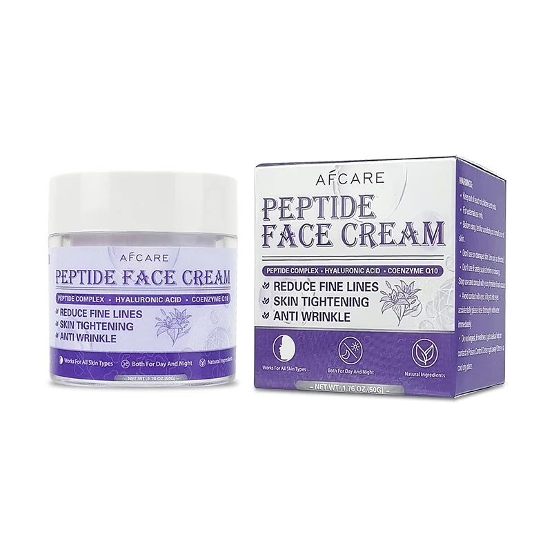 Face Cream Korea Cruelty-free Anti-wrinkle & Firming and Coenzyme Q10 & Hyaluronic Acid Lift and Firming Peptide Face Cream