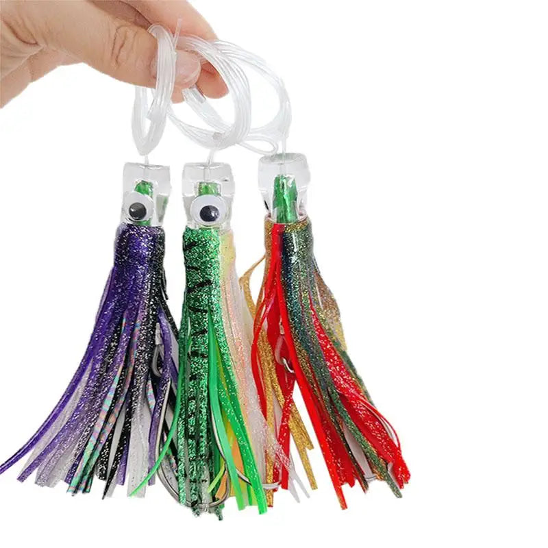 Big Game Drag Squid Skirt Bait Fishing Marlin Tuna Soft Octopus Lures Trolling Lure Seawater Fishing Tackle Pesca Fishing Lures