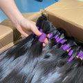 Cambodian Raw Human Hair Bundles Cuticle Aligned for Wholesale