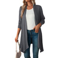 Cardigan Women Lightweight Open Front Cardigan Office Chic Knit Cardigan