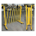 Top Safety Portable Foldable Road Fence Aluminum Barricade Folding Sliding Gates Airport Crowd Control Metal Expandable Barrier