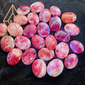 Kindfull Wholesale Natural Crystal Stone Strong Flash Red Moonstone Palmstone for Decoration