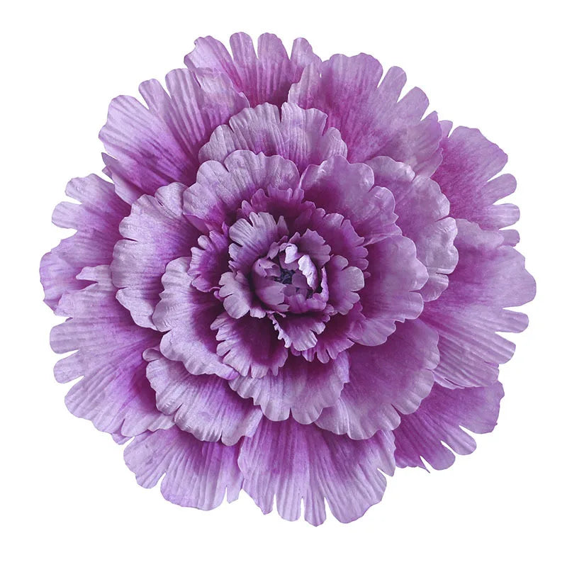 O-X307 Wholesale Large Artificial Giant Peony 50cm Giant Peony Head Silk Artificial Flower for Wedding Stage Props