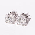 Wholesale 1 CT Round Brilliant Cut Lab Grown Diamond Earring GIA IGI Certified Real 14K 18K Gold Fine Jewelry Earrings Stud